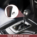 1 Pc Gear Shift Knob Cover for BMW 3 Series E90 (2004–2012) Brown Faux Leather