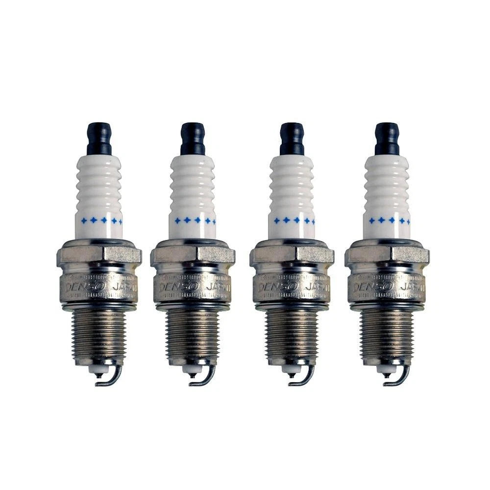 Set of 4 Denso Double Platinum Spark Plugs (Gap 0.044) for