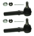 Set of 2 Outer Steering Tie Rod Ends Moog for Ford Fairmont Mercury Capri (1978–1983)