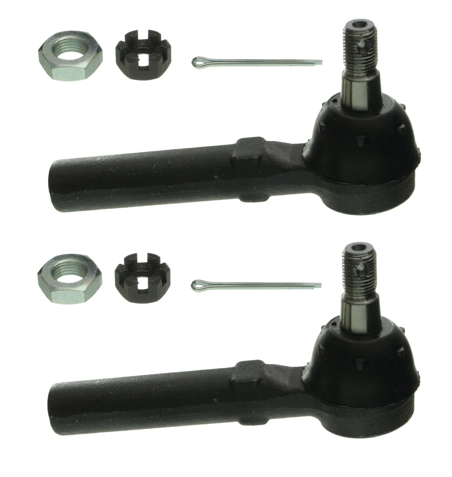 Set of 2 Outer Steering Tie Rod Ends Moog for Ford Fairmont Mercury Capri (1978–1983)