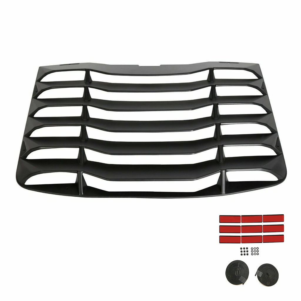 Matte Black Rear Windshield Louvers Cover for Nissan 350Z (2003–2008)