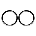 Door Speaker Ring Cover Trim for BMW 3 Series E36 (1991-1999) Black