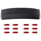 Matte Black Rear Window Louver for Dodge Challenger (2008–2023)