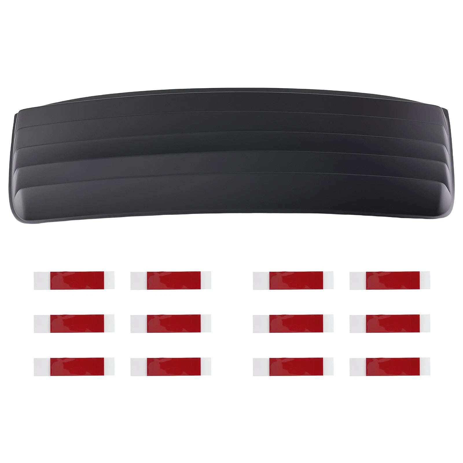 Matte Black Rear Window Louver for Dodge Challenger (2008–2023)