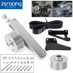 K Series AC PS Eliminator Pulley Kit for Honda Acura K20 K24 (2002–2006)