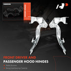 Hood Hinge Front Left and Right for Toyota Camry (2002-2006)