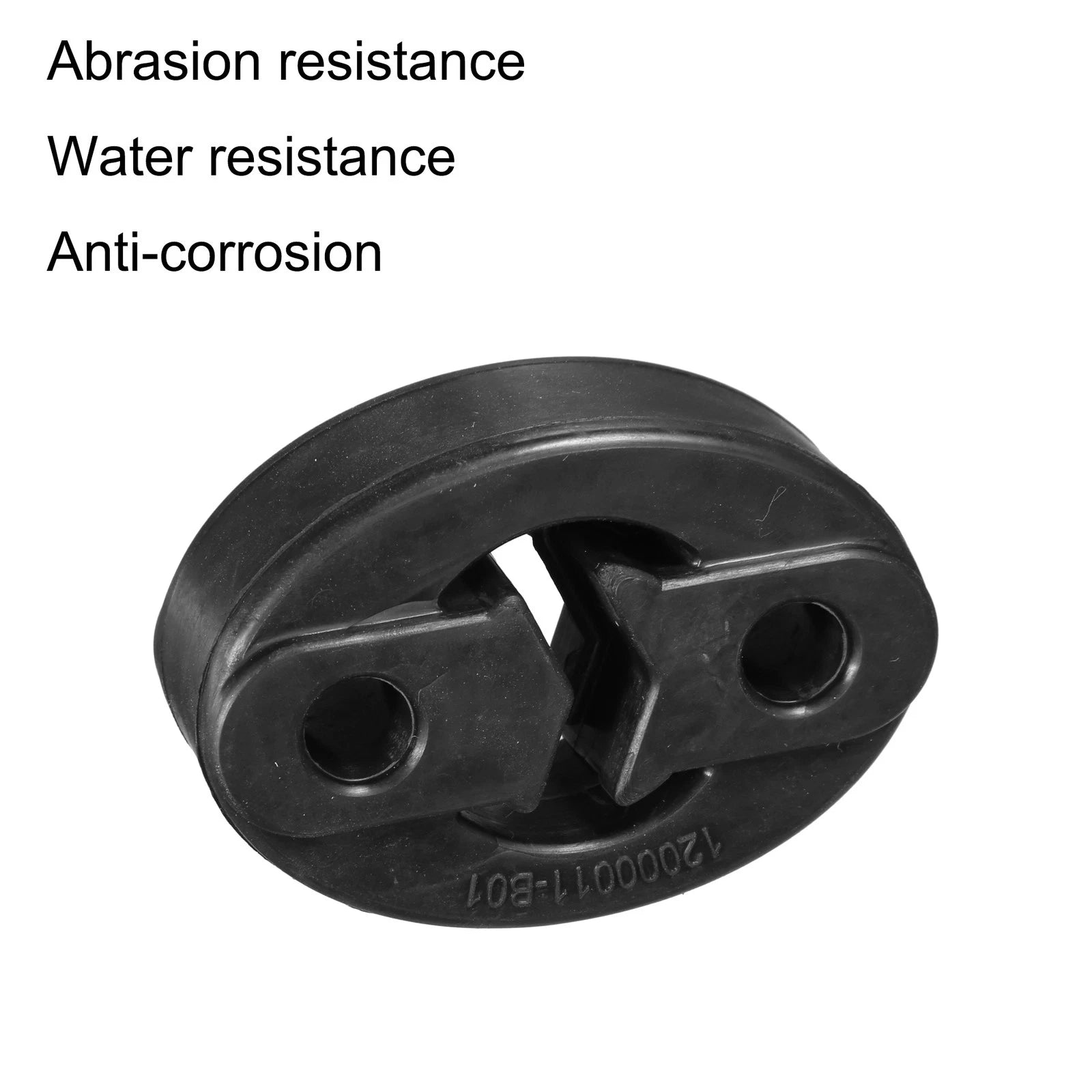 Set of 2 Rubber Exhaust Hanger Bushings for Chevrolet 