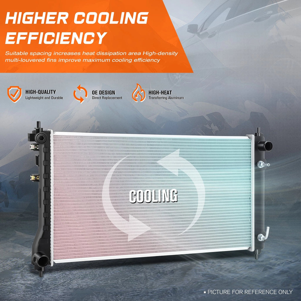 Full Aluminum Core Radiator for Nissan Altima 2.5L (2019–2024) DPI-13778