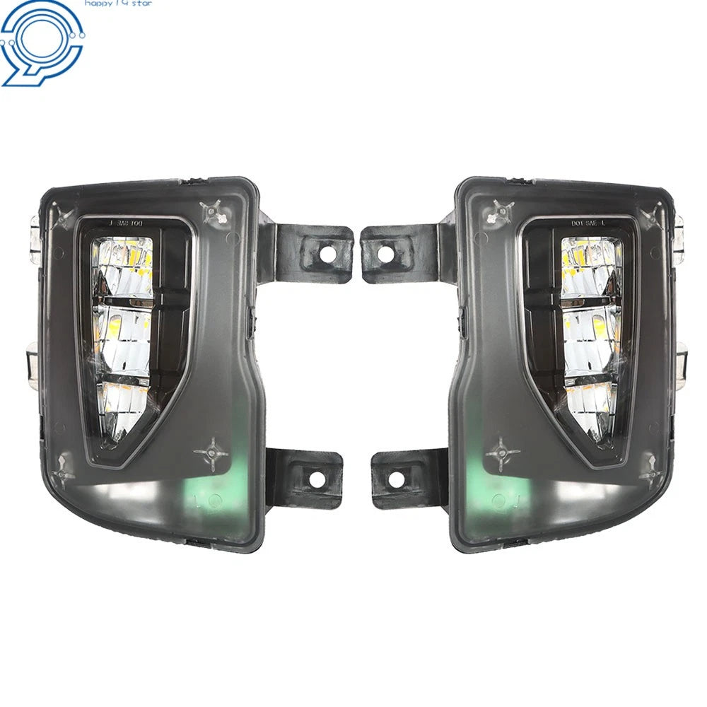 Set of 2 Fog Lights for Chevy Silverado (2016-2018)