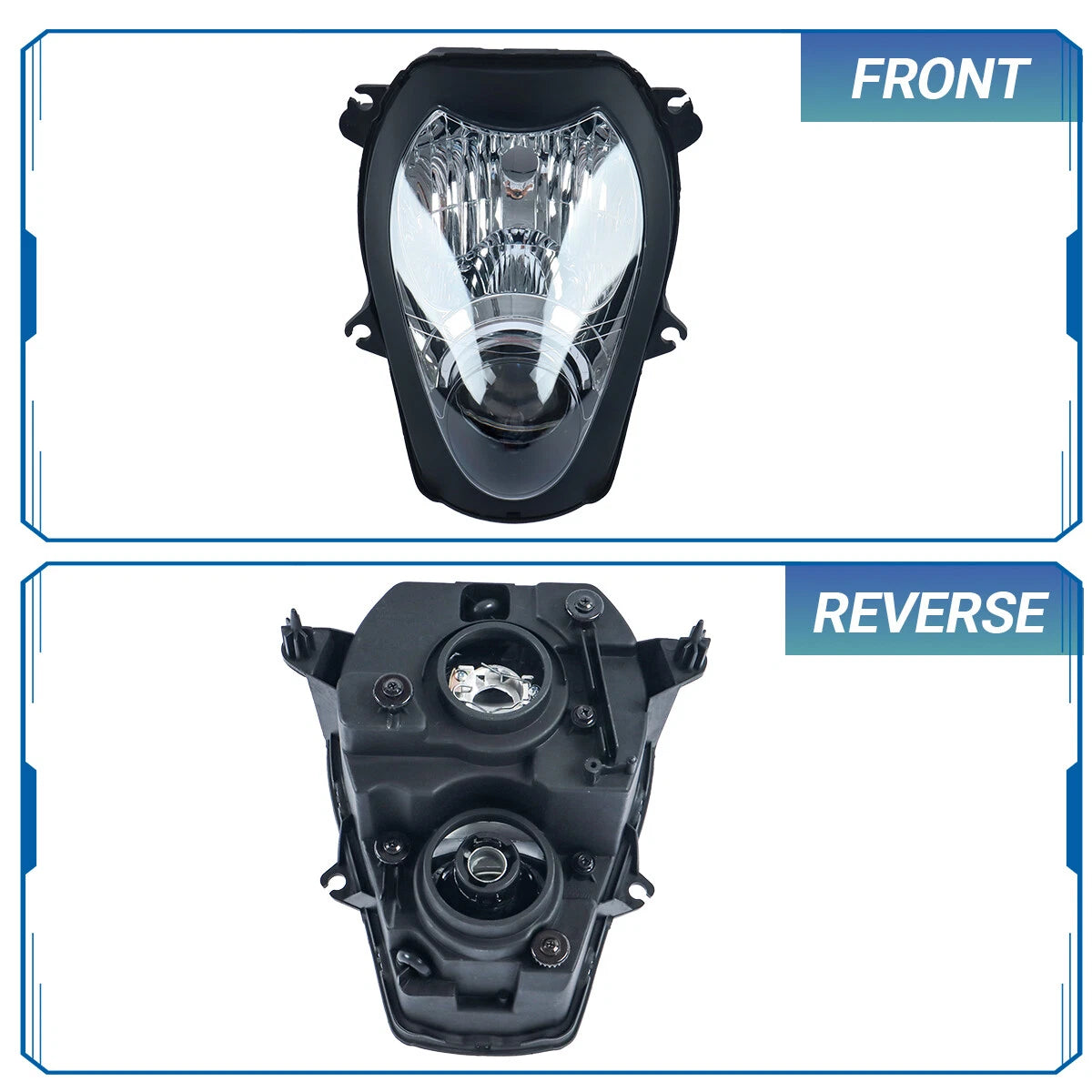 Headlight Assembly for Suzuki Hayabusa GSX1300R (1997–2007)