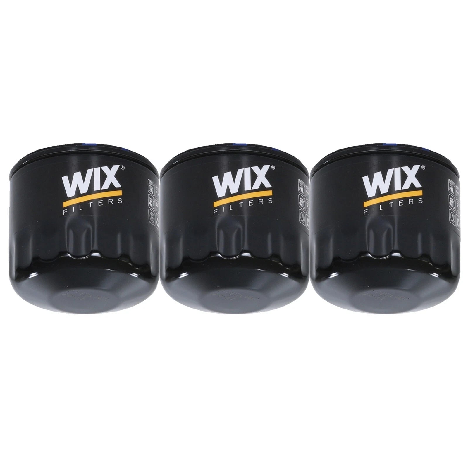 Set of 3 Engine Oil Filters for Chevy Matiz, Fiat X-1/9, Cub Cadet