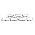 Set of 4 Chrome Front Grilles for Jeep Compass Sport Latitude (2011–2016) 68109865AA