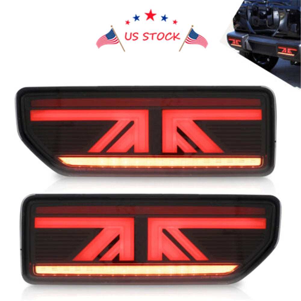 2X LED Tail Lights for Suzuki Jimny (2018–2020) Sequential Turn Signal