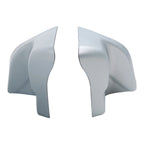 Stretched Side Fairing Cover for Harley Touring (2014–2023) Barracuda Silver Denim