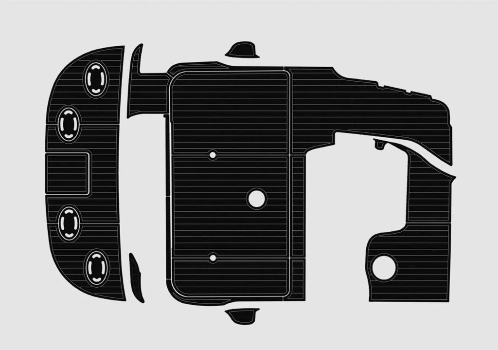 EVA Swim Platform Cockpit Pad for Sea Ray 340 Sundance (1999–2002)