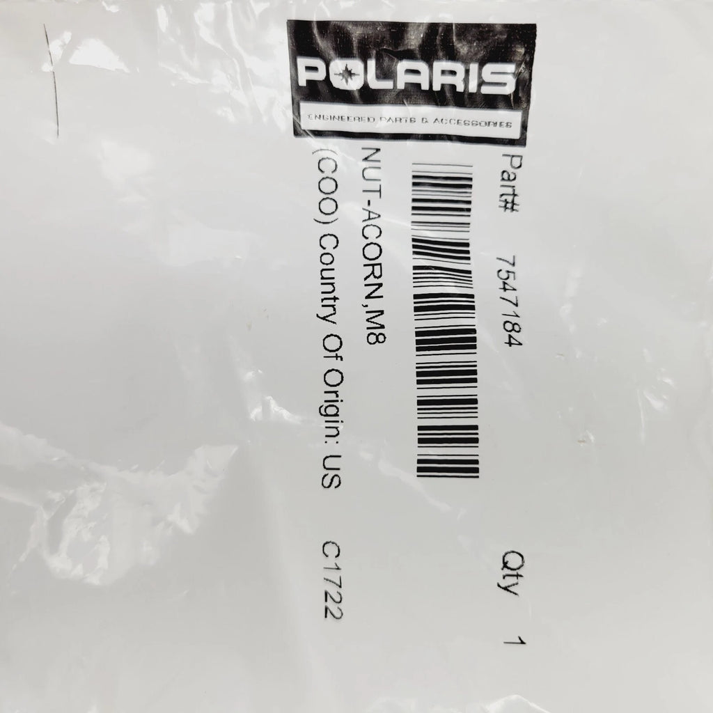 Acorn Nut M8 for Polaris (All Models) 7547184
