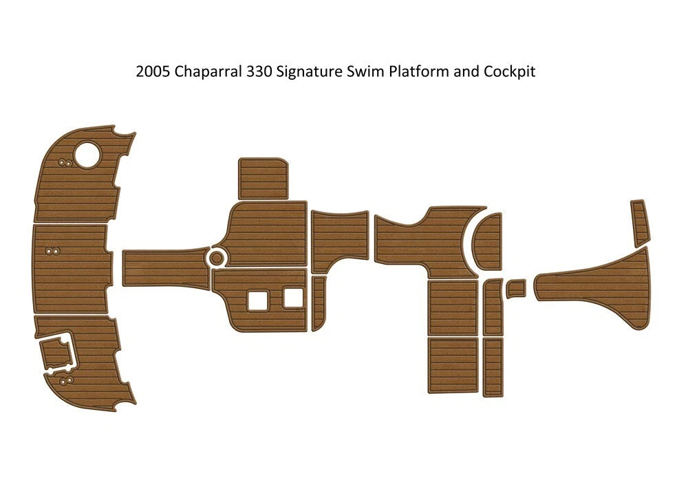 EVA Foam Teak Flooring for Chaparral 330 Signature (2005)