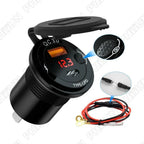 12V USB Type-C Charger Adapter for Car Motorcycle QC 3.0 Power Outlet