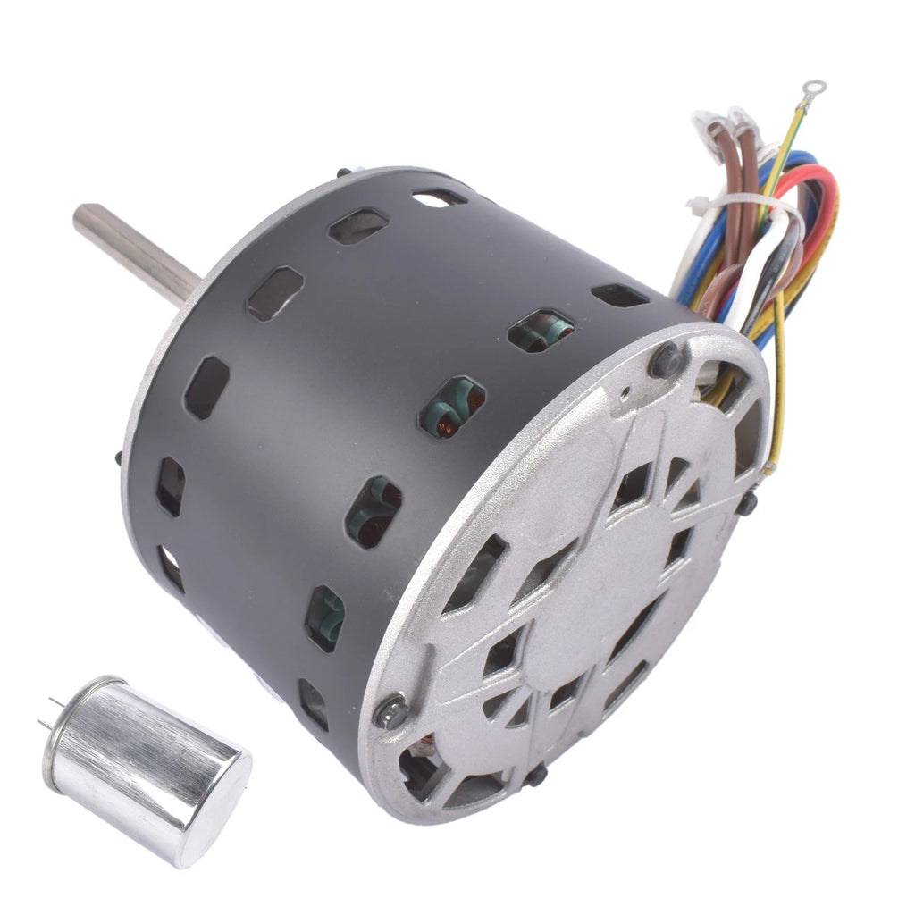 Condenser Fan Motor with Capacitor for Central AC Systems (115V)