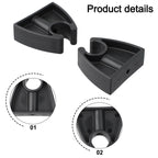 2pcs Boat Pole Clips for Securing Marine Lights and Equipment Stability