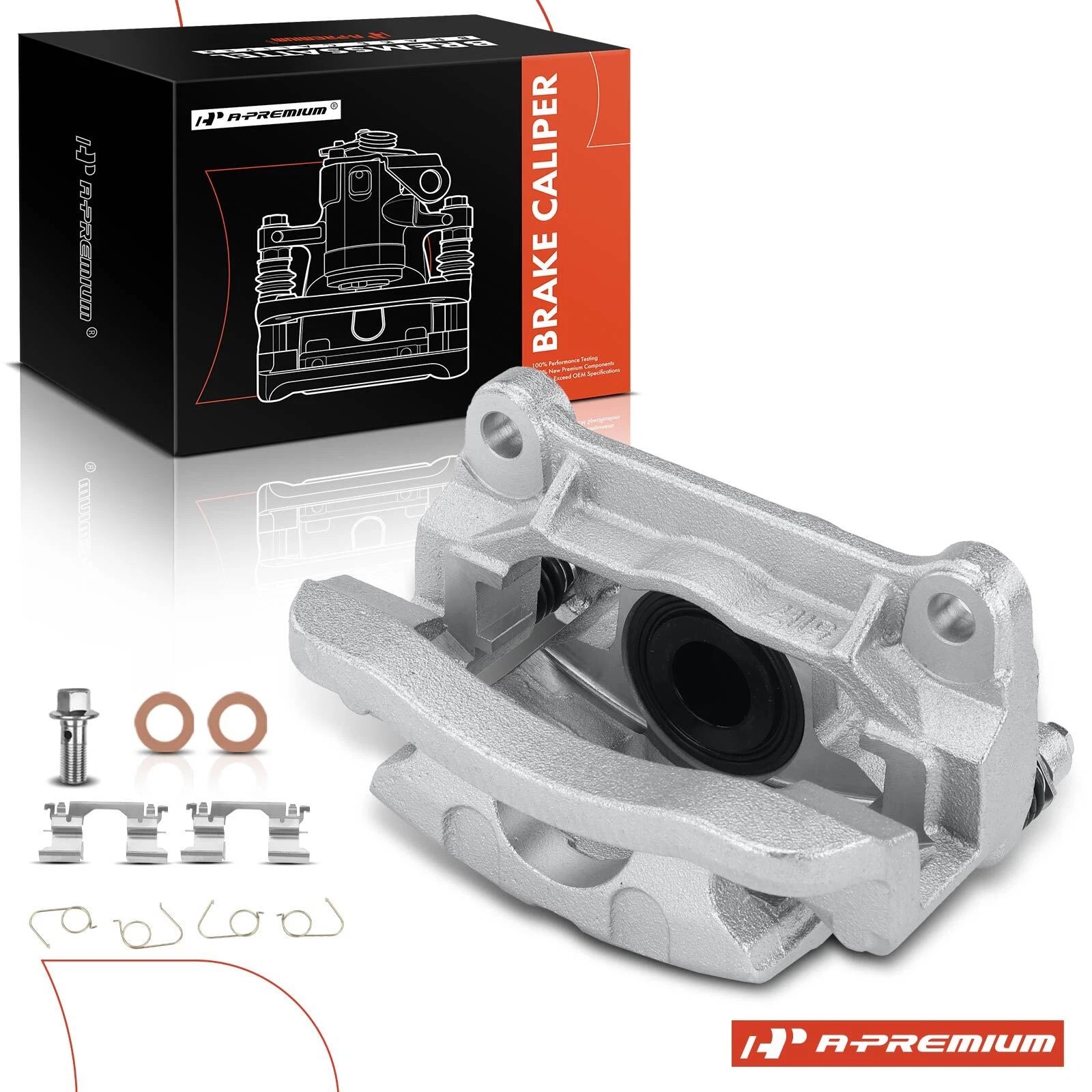 Rear Right Disc Brake Caliper with Bracket for Nissan Titan (2017–2022)