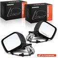 Pair Power Manual Fold Blind Spot Mirrors for Jeep Renegade (2015–2022)