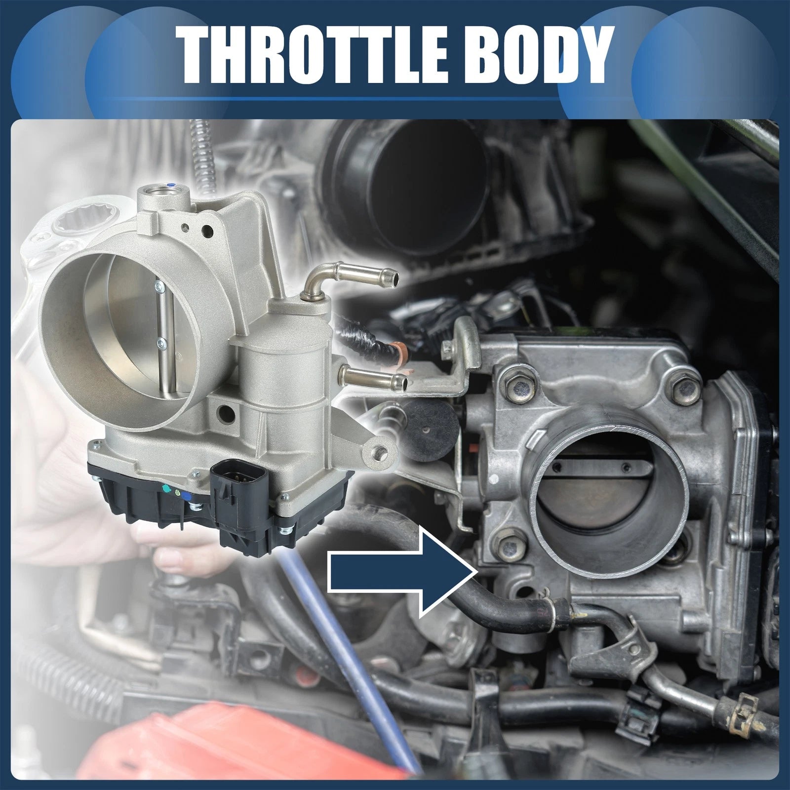 Throttle Body Actuator No.35100-3C700 for Hyundai Santa Fe (2010–2012)
