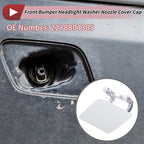 Front Left Washer Nozzle Cover Cap for Mercedes-Benz S350 (2012–2013) White