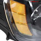 Headlight Set for Chrysler 300 (2011–2014) Black Housing Halogen
