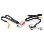 Amber LED Turn Signal Indicators for Harley Touring Electra Glide (09-17)
