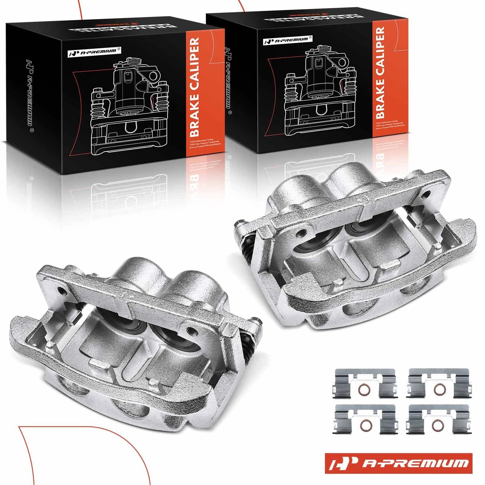 Pair Front Disc Brake Calipers for Ford F-150 (2004)