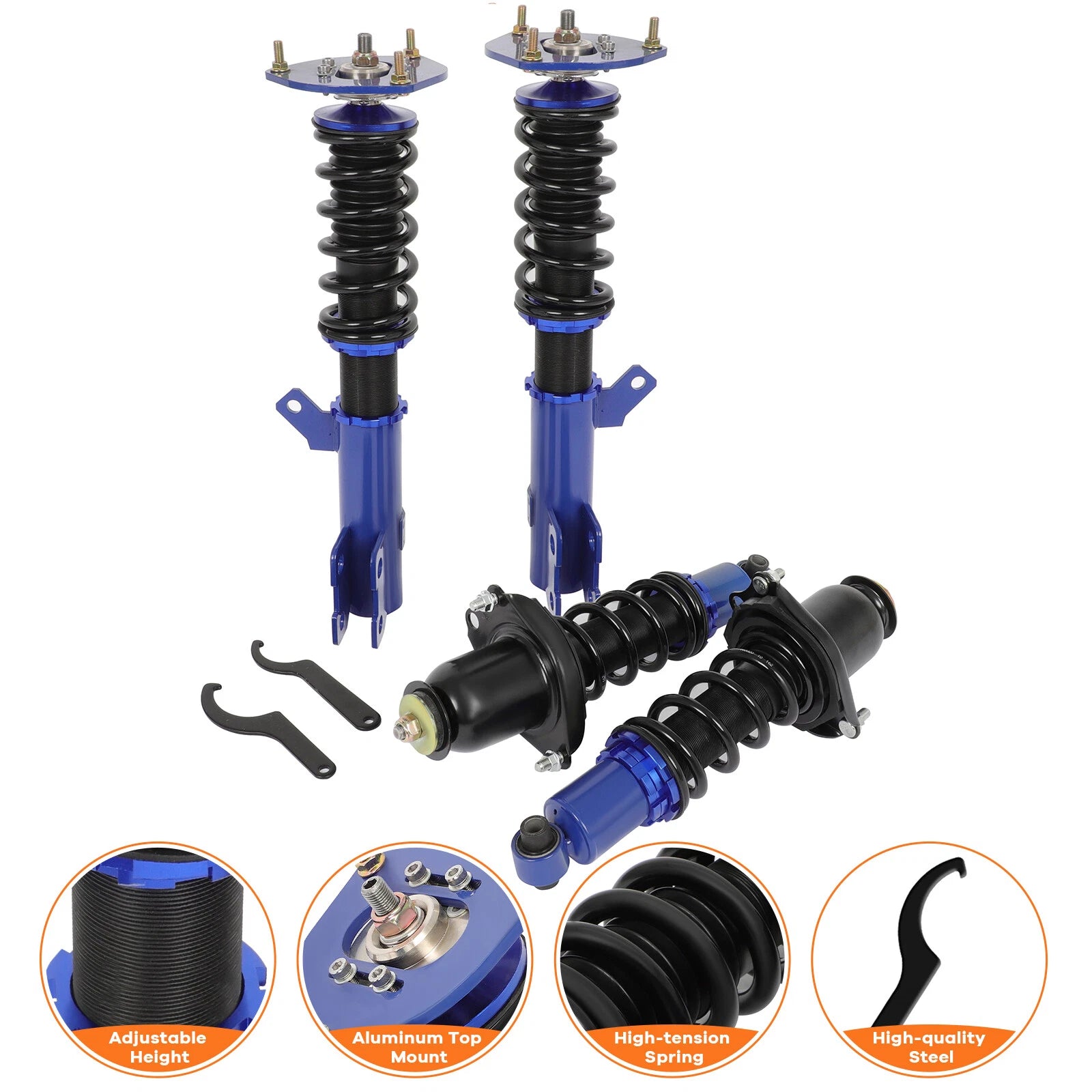 Coilovers for Toyota Celica (2000–2006) Adjustable Height Suspension