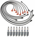 Ignition Wire Set 8 & ACDelco Spark Plugs Kit for Chevy Corvette
