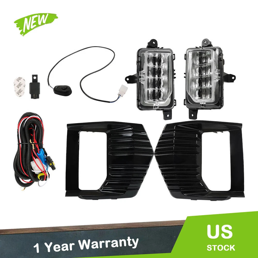 LED Fog Lights for GMC Yukon/Yukon XL (2021–2023) Clear Lens