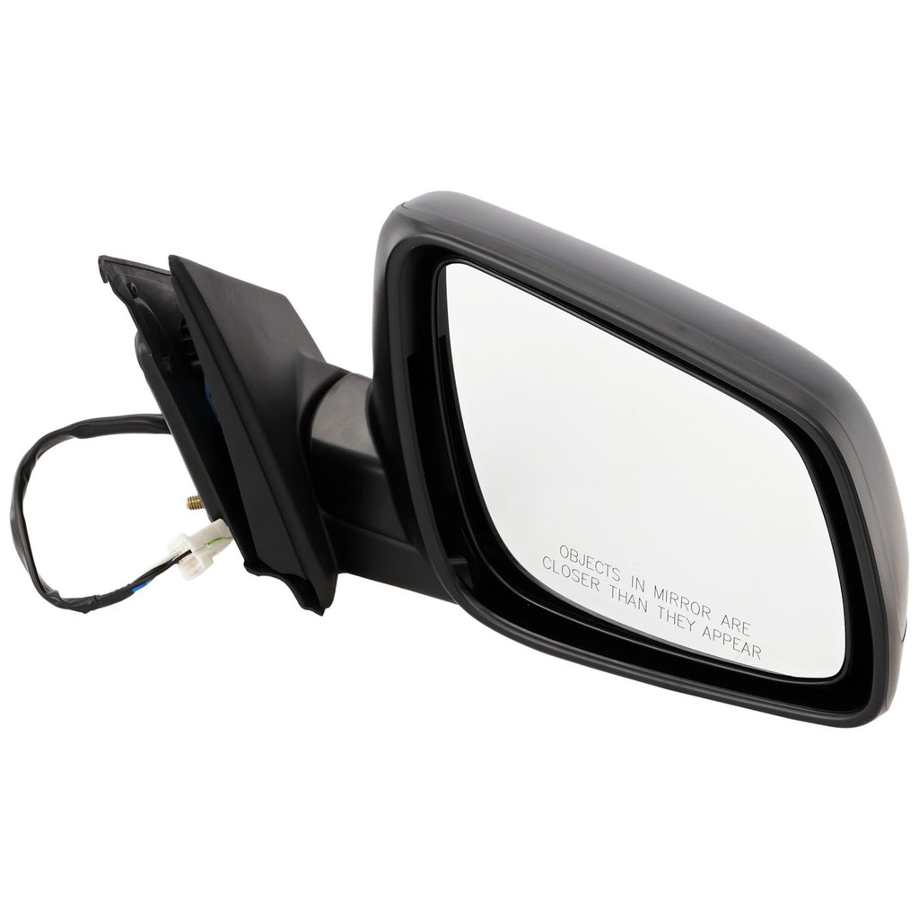 Power Mirror for Mitsubishi Lancer (2008–2014) Right Heated Manual Folding Black