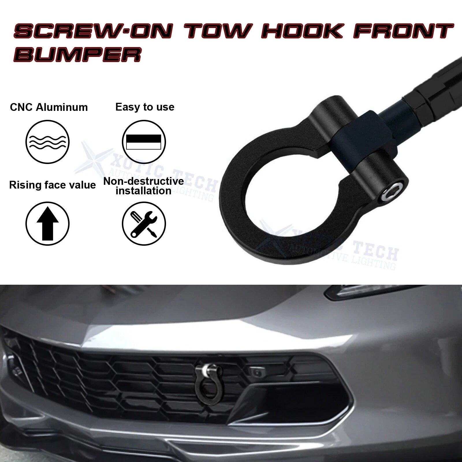 Tow Hook Set for Cadillac XLR (2006-2009)