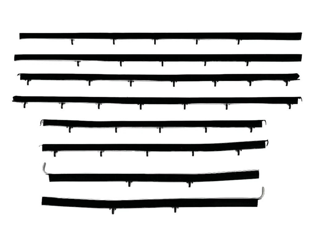 Door Window Felt Rubber Beltline Kit for 1966–1967 Chevelle 2-Door Hardtop