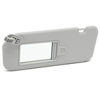 Driver Left Gray Sun Visor with Mirror for Hyundai Elantra (2016–2019)