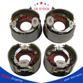 Set of 4 Electric Backing Plates for Dexter Trailer (12-1/4x5")