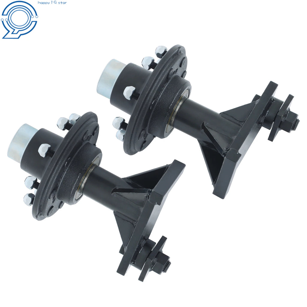 8 Lug Bolt-On Spindle Kit for Shipping Container Wheels (No Handle)