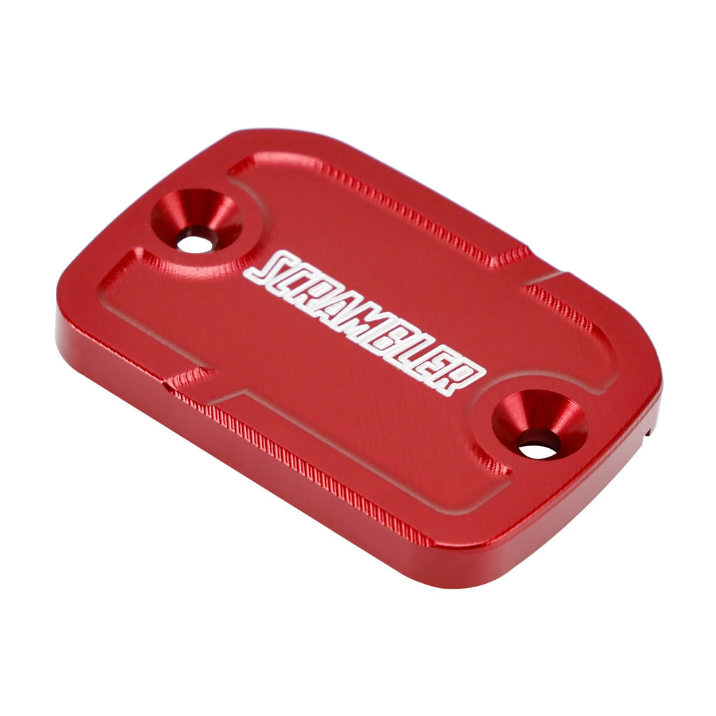 Red Front Brake Fluid Reservoir Cap for Ducati Scrambler 1100 800 (2015–2025)