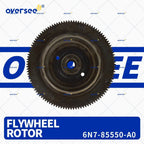 Electrical Flywheel Rotor for Yamaha Outboard 2T 115-130HP (1990–2006) 6N7-85550-A0