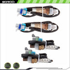 Set of 4 O2 Oxygen Sensors for Chevrolet Silverado 2500 (2001–2007)
