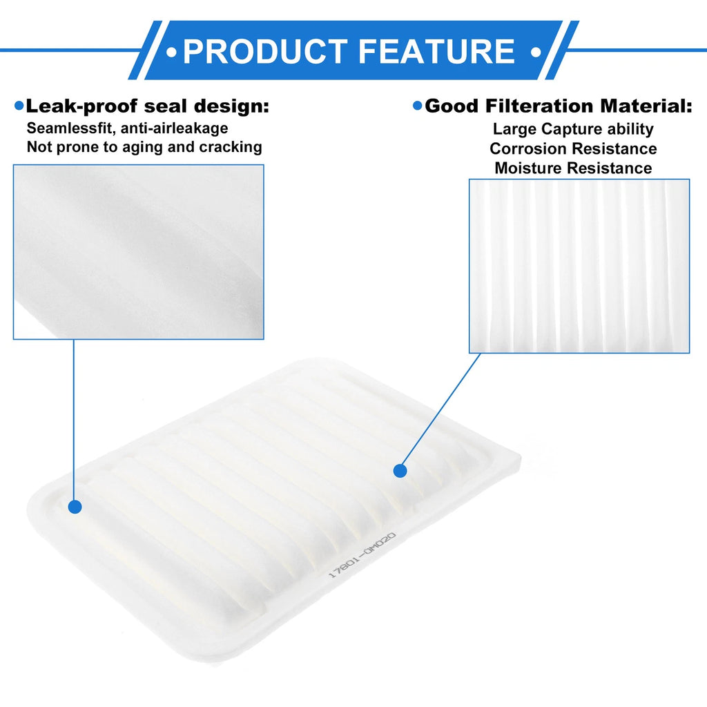 Engine Air Filter No. 178010D060/178010M020 for Toyota Yaris 1.5L L4 (2017)