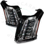 Black Housing Headlight Assembly for Cadillac Escalade ESV (2015–2020)