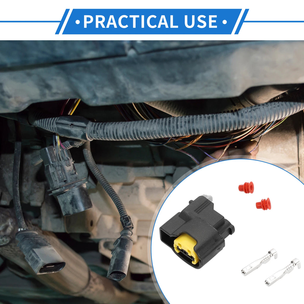 2 Pin Ignition Coil Connector Plug for Hyundai Kia 