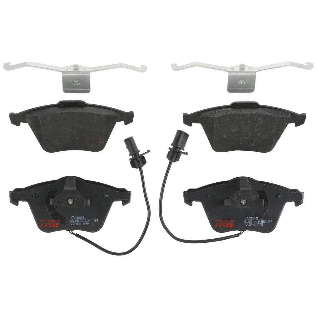 Set of 4 Disc Brake Pads for Saab 9-3 (2008–2011)