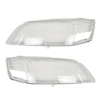 2X Front Headlight Lens Housing + Glue for Mitsubishi Lancer Evo 9 (2003–2007)