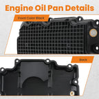 Engine Oil Pan for Nissan Infiniti Q60 (2016–2022) 11110-5CA2A