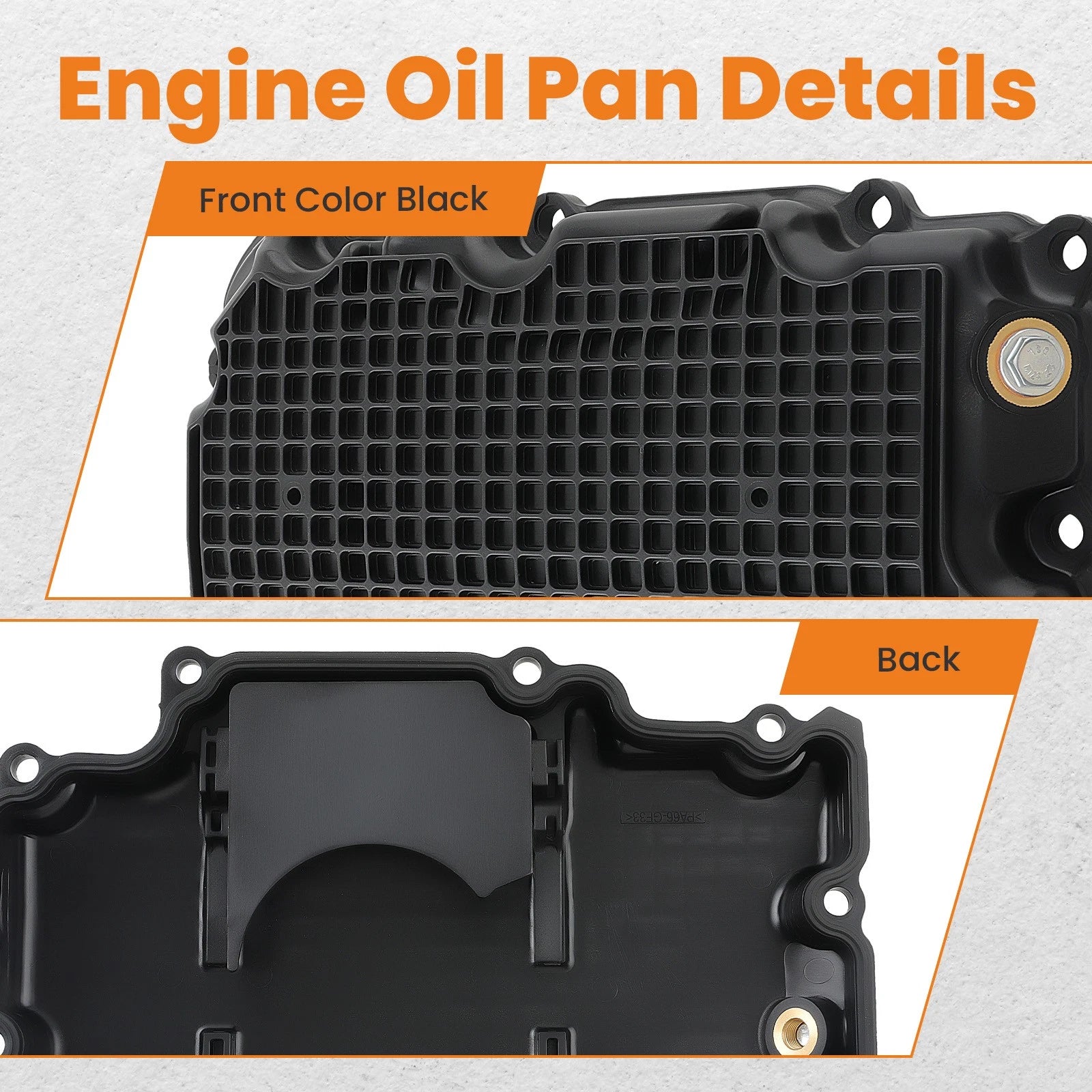 Engine Oil Pan for Nissan Infiniti Q60 (2016–2022) 11110-5CA2A